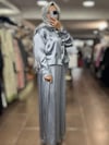 Moodbasic  İPEK SATEN BOL PANTOLONLU TAKIM - 