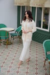 Moodbasic Marwa Güpürlü Fileli Üçlü Takım - Vanilya