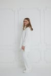 MOODBASIC TAŞLI SATEN GARNİLİ TAKIM - EKRU