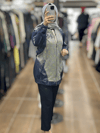 MY312 27W7606 RUGAN DETAYLI KAP - LACİVERT