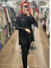MY312 27W7639 DANTELLİ AKSESUARLI KAP - SİYAH