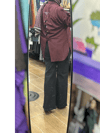 MY312 27W8906 ARKASI DANTELLİ TUNİK - BORDO