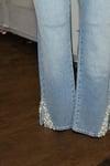 MY312 PAÇASI TAŞLI PANTOLON - LACİVERT