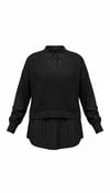 ON FASHION 26K.ON.BLZ.60351.01 2505 BLUZ - SİYAH
