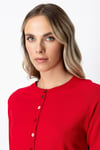 ON FASHION 26K.ON.HRK.65921.01 HIRKA RENKLİ DÜĞMELİ - KIRMIZI