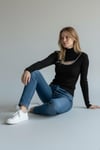 ON FASHION 26K.ON.KZK.60397.01 PENCERE DETAYLI TAŞLI - SİYAH