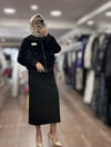 ON FASHION 26K.ON.MNT.66720.01 SAKALLI CEP DETAYLI MONT - SİYAH
