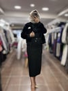 ON FASHION 26K.ON.MNT.66720.01 SAKALLI CEP DETAYLI MONT - SİYAH
