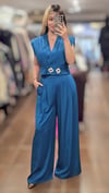 ON FASHION 26Y.ON.BLZ.70300.01 TAŞ DETAYLI BLUZ - MAVİ