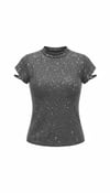 ON FASHION 26Y.ON.BLZ.70357.01 BLUZ - GÜMÜŞ