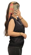 ON FASHION 26Y.ON.BLZ.70359.01 İNCİLİ BLUZ - SİYAH