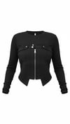 ON FASHION 26Y.ON.BLZ.70366.01 BLUZ - SİYAH