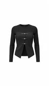 ON FASHION 26Y.ON.BLZ.70367.01 BLUZ - SİYAH