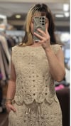 ON FASHION 26Y.ON.BLZ.76371.01 KOLSUZ SIFIR YAKA BLUZ - KREM