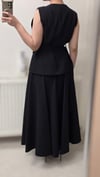 ON FASHION 26Y.ON.ETK.78909.01 MİDİ BOY BOL ETEK - SİYAH