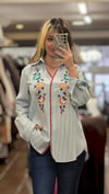 ON FASHION 26Y.ON.GML.70325.01 NAKIŞLI GÖMLEK - MAVİ