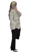 ON FASHION 26Y.ON.GML.76611.01 DANTELİ YAPRAK DETAYLI UZUN GÖMLEK - BEYAZ