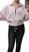 ON FASHION 26Y.ON.MNT.76707.01 BELİ LASTİKLİ PARAŞÜT KUMAŞ CEKET - pembe