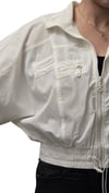 ON FASHION 26Y.ON.MNT.76707.01 BELİ LASTİKLİ PARAŞÜT KUMAŞ CEKET - EKRU