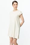 ON FASHION 51419 SIFIR YAKA UZUN BASİC TUNİK BLUZ - KREM
