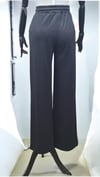 ON FASHION BELİ LASTİKLİ BOL PAÇA PANTOLON - SİYAH
