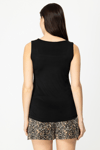 ON FASHION KARE YAKA MERİVA ATLET - SİYAH