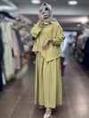 PUREVA 2681-TCE-25Y TENCEL TUNİK ETEK TAKIM - AMBER
