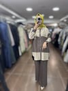 PUREVA TENCEL TUNİK PANTOLON TAKIM - BEJ/ÇİKOLATA