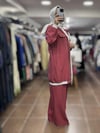 PUREVATENCEL KAP & COTON PANTOLON & PENYE İÇLİK - ÜÇLÜ TAKIM - Bordo