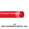 1/2 SOFTFLEX ÖRGÜLÜ HORTUM 20 MT (100gr/mt)