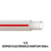 1/2 SUPERFLEX ÖRGÜLÜ HORTUM 100 MT (150gr/mt)