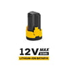 12 VOLT YEDEK BATARYA (2.5Ah)