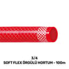 3/4 SOFTFLEX ÖRGÜLÜ HORTUM 100 MT (210gr/mt)
