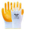 BEYBİ PN10 NAYLON NİTRİL ELDİVEN SARI NO: 9