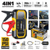 ŞARJLI AKÜ TAKVİYE VE HAVA KOMPRESÖRÜ DİJİTAL 16.8V 12.000 Mah 4 in 1