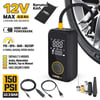 ŞARJLI HAVA KOMPRESÖRÜ DİJİTAL 12V 6.0 Ah (150 PSI)