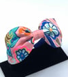 FLORAL SATEN İNCE BANTLI TAÇ FLR01