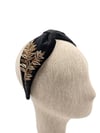 FRUNZE MODEL SİYAH KADİFE TAÇ FR01