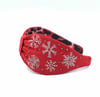 KAR TANESİ NAKIŞLI KIRMIZI TAÇ SNOW02