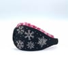 KAR TANESİ NAKIŞLI SİYAH TAÇ SNOW1