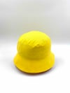 KİRAZ VE KARPUZ DESEN / SARI ÇİFT TARAF KULLANILABİLEN BUCKET ÇOCUK ŞAPKA