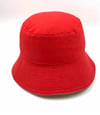 MARİN DESEN / KIRMIZI ÇİFT TARAF KULLANILABİLEN BUCKET ÇOCUK ŞAPKA