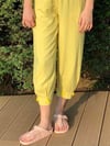 NEON SARI YEŞİL YAZLIK PANTOLON PNT03