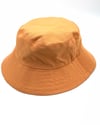 RENKLİ ÇİÇEKLİ / TURUNCU ÇİFT TARAF KULLANILABİLEN BUCKET BAYAN ŞAPKA BSP05