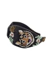 TIGER MODEL SİYAH KADİFE TAÇ TG01