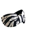 ZEBRA DESEN SATEN SİYAH BEYAZ TAÇ ZEB01