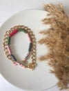 ZİNCİRLİ RENKLİ FİMO KOLYE