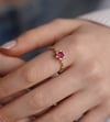 Pembe Lotus Yüzük