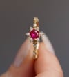 Pembe Lotus Yüzük