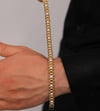 Taşlı Kordon Erkek Bileklik
